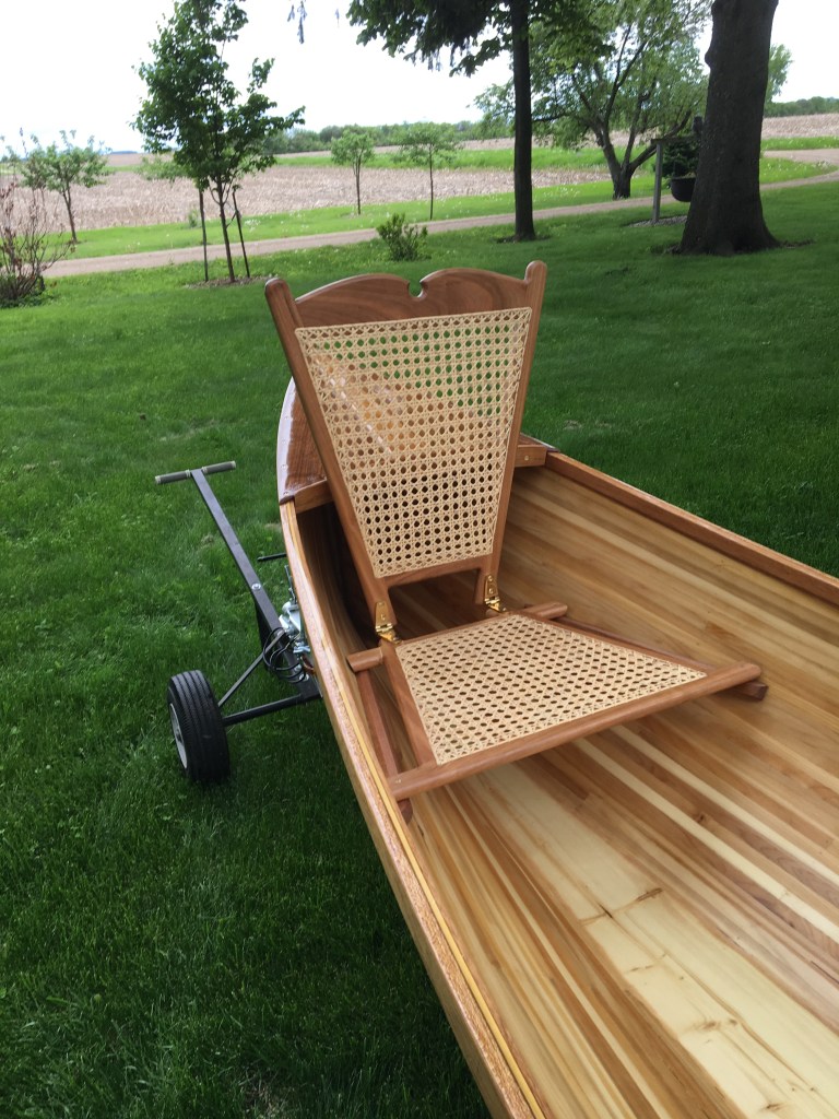 17' Adirondack Guideboat handmade from white cedar - $14,000